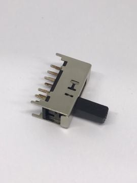 3 Konumlu 10 Pin 180C 25mm Sürgülü Switch