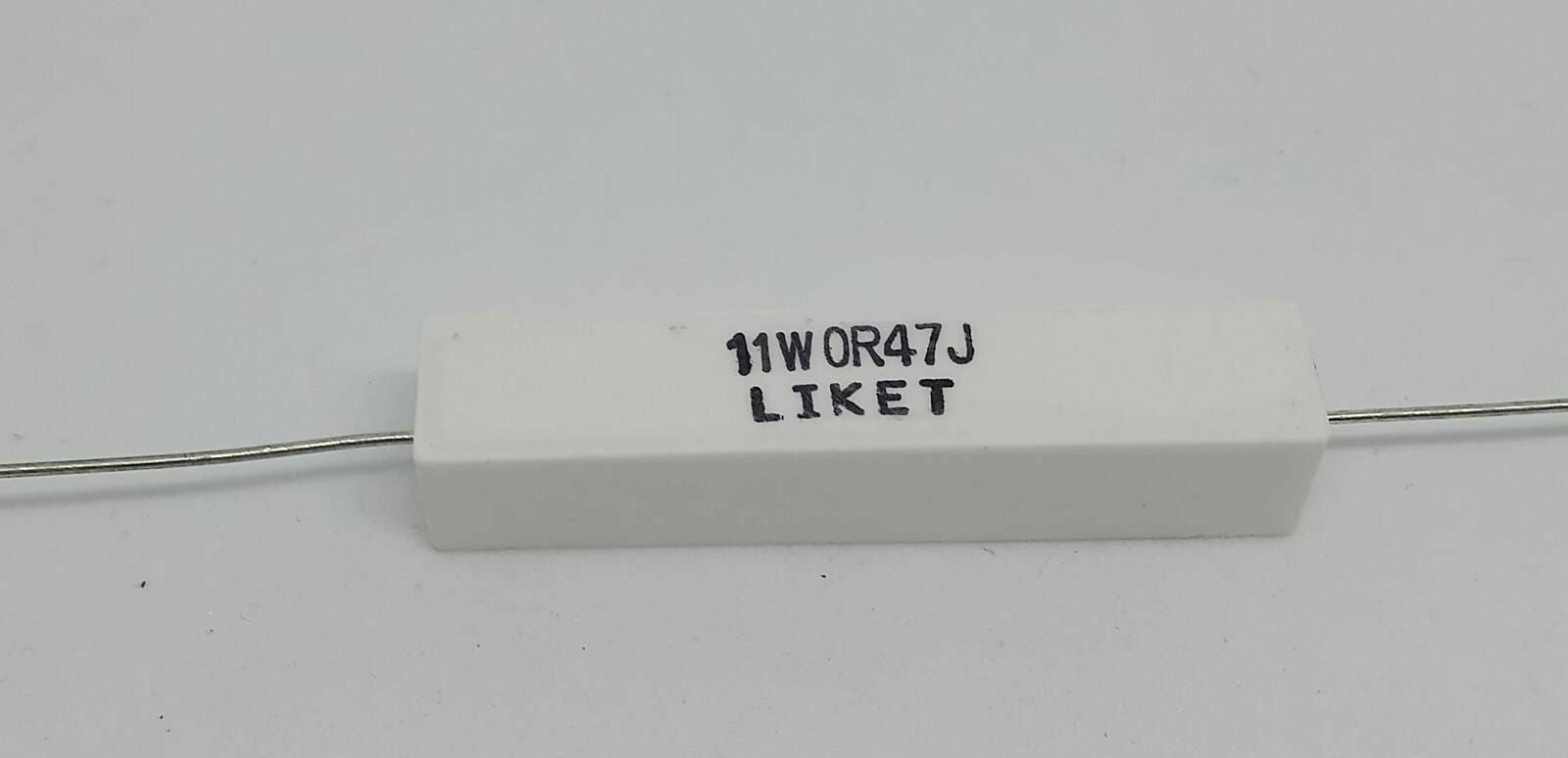0R47 11W Taş Direnç Axial