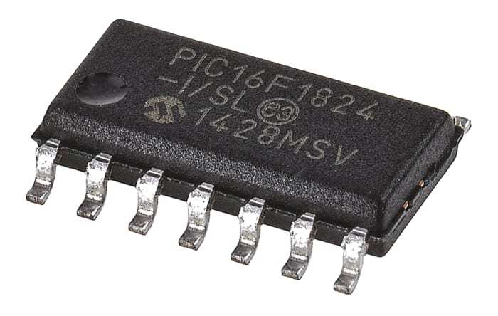 PIC16F1824 I/SL SMD SOIC-14 8-Bit 32 MHz Entegre (16F1824)