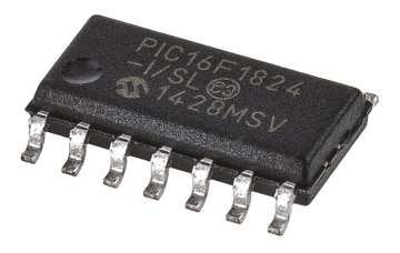 PIC16F1824 I/SL SMD SOIC-14 8-Bit 32 MHz Entegre (16F1824)