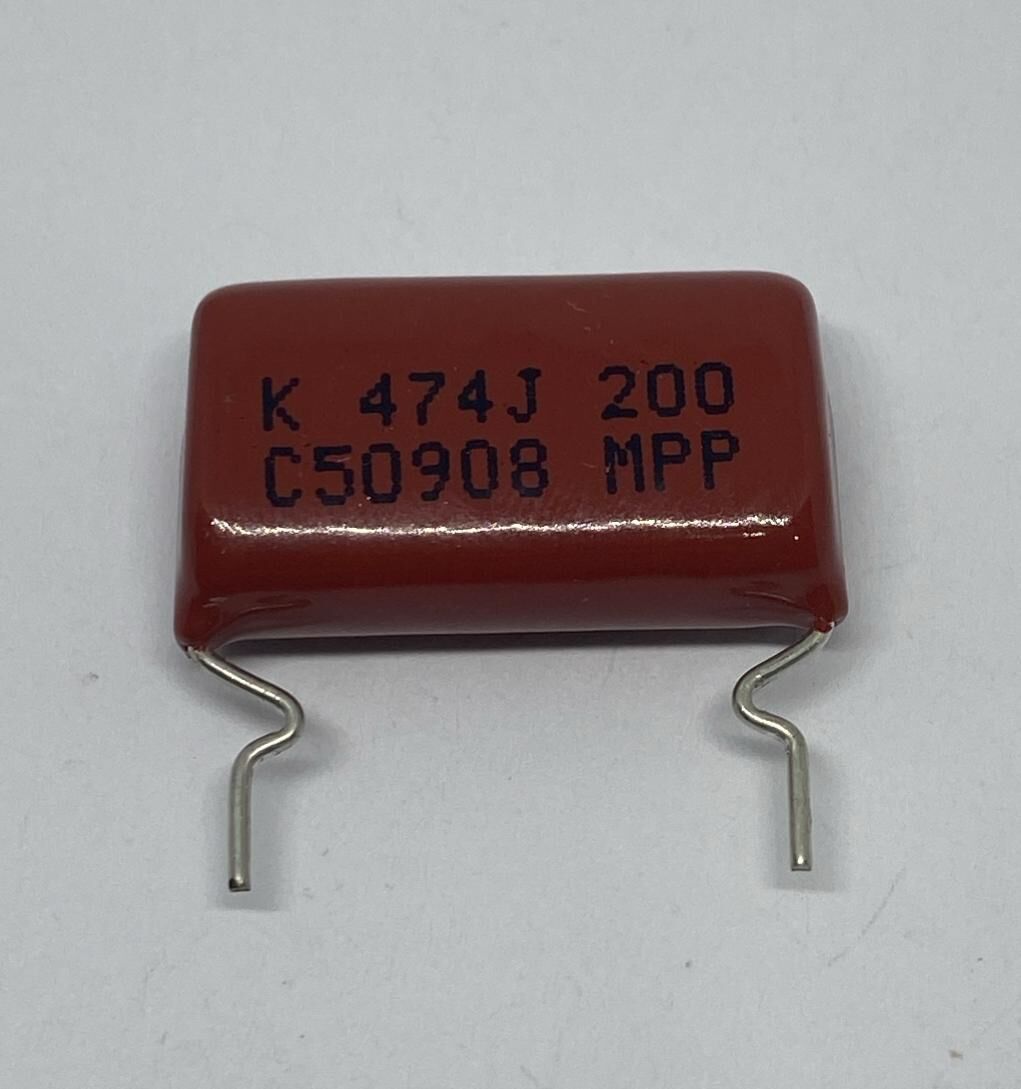 470NF 200V Damla Tipi Polyester Kondansatör %5 RM:22.5