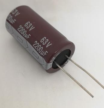 2200UF 63V Elektrolitik Kondansatör 18X36 105C