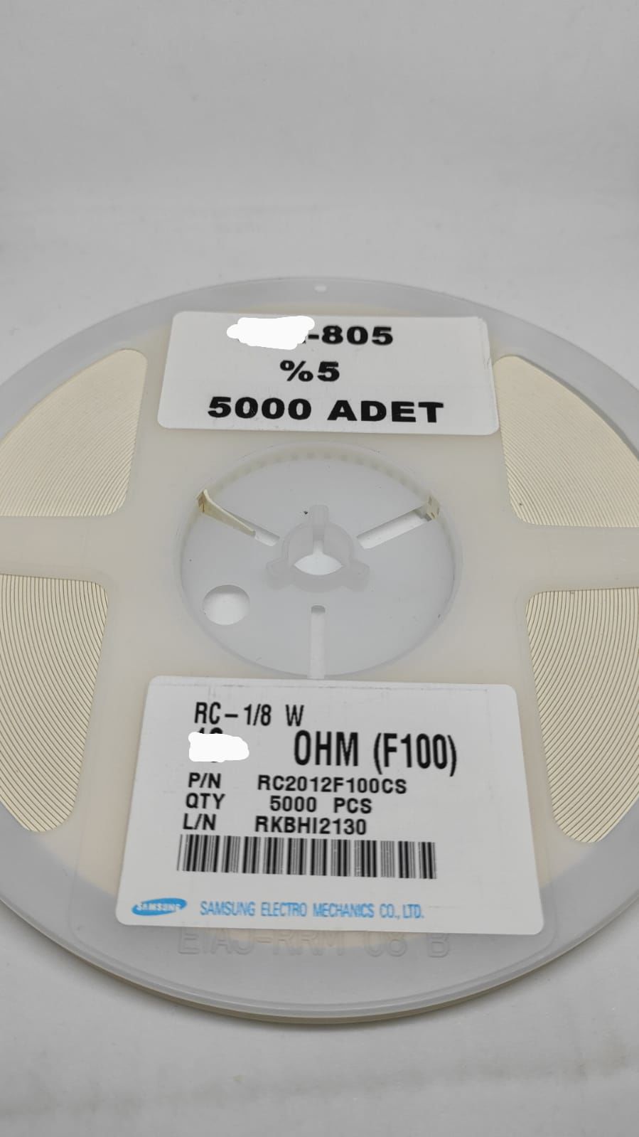 15R 805 Smd Direnç %5 1/8W RC2012J150CS SAMSUNG 5000 ADET