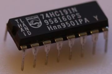 74HC191 Sayıcı Entegresi