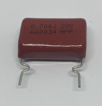 700NF 200V Damla Tipi Polyester Kondansatör %5 RM:22.5 MKP