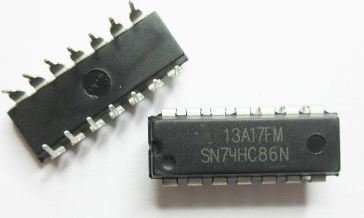 74HC86 DIP-14 Invertör ve Kapı Entegresi
