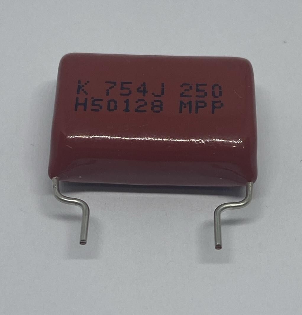 750NF 250V Damla Tipi Polyester Kondansatör  %5 RM:15 MKP