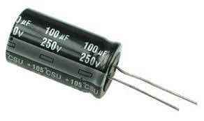 100UF 250V Elektrolitik Kondansatör 105C 16X26