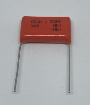 900NF 250V Damla Tipi Polyester Kondansatör  %5 RM22,5 MKT