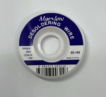 Marxlow ZD-180 2mmx1.5mm Lehim Sökme Fitili