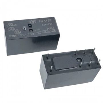 HF115F/024-1ZS3 24V 16A 8P Tek Kontak Röle