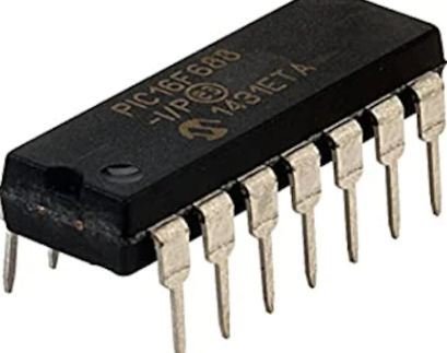 PIC16F688 I/P PDIP-14 8-Bit 20 MHz Mikrodenetleyici Entegre