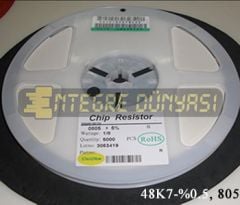 48K7 805 Smd Direnç %0.5 5000 Adet