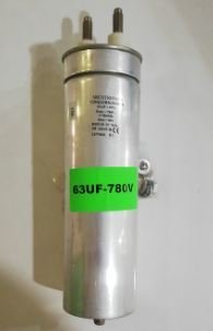 63UF 640/780V Vidalı Kondansatör 80x245