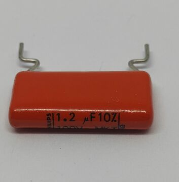 1.2UF 100V Damla Tipi Polyester Kondansatör DC %10 RM:22.5 MKT