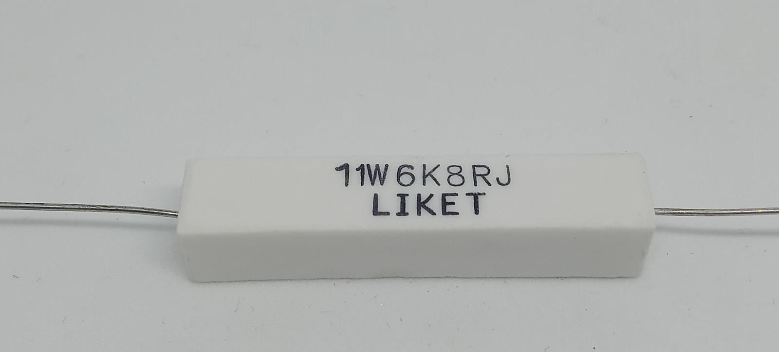 6K8 11W Taş Direnç Axial