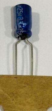 3.3UF 25V Elektrolitik Kondansatör