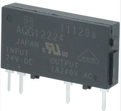 AQG12224 RELAY SOLID STATE 1A 75-264V SPST-NO(1FormA)