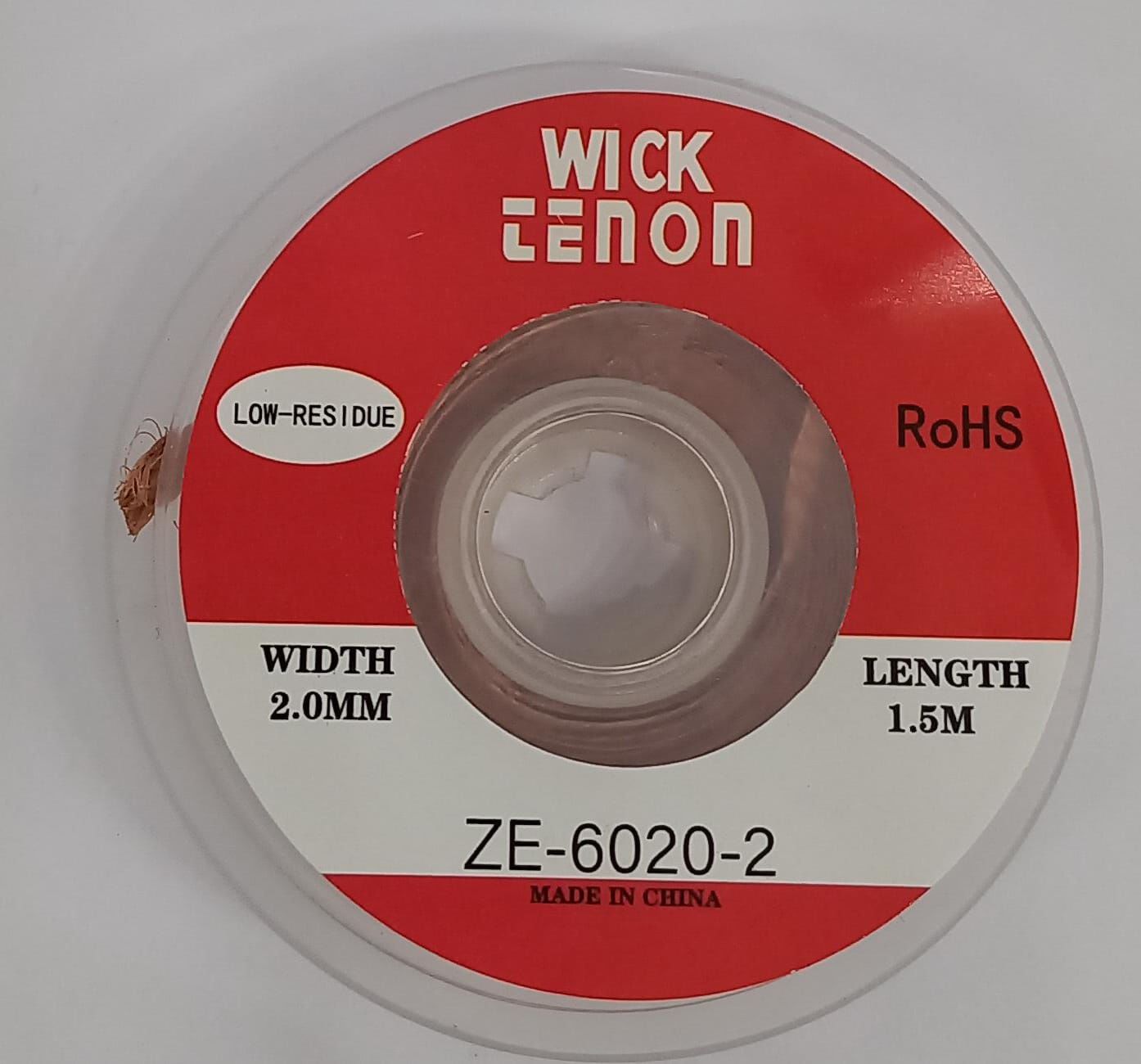 Wick Tenon ZE-6020-2 2MM Lehim Sökme Fitili