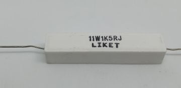 1K5 11W Taş Direnç Axial