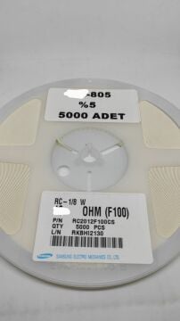 620R 805 Smd Direnç 1/10W RC2012J621C8 SAMSUNG 5000 ADET