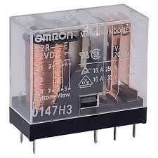 12V 16A Omron Relay (8 PIN) - G2R-1-E - Transparent Orjinal