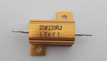 220R 25W Alüminyum Direnç