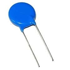 2.2NF 250V AC %20 RM:3MM BOBİNLİ 3 AYAK UZUN BACAK SERAMİK KONDANSATÖR