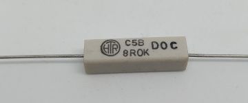 8R 5W Taş Direnç Axial