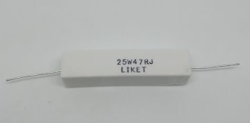 47R 25W  Taş Direnç Axial