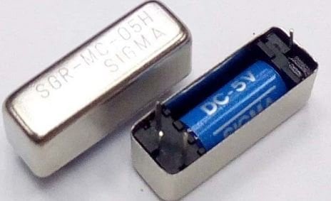 SGR-MC-05H 5V Tek Kontak 4 Pin Röle