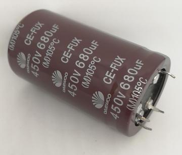 680UF 450V Snap Kondansatör 105C 35X60 4 Pin