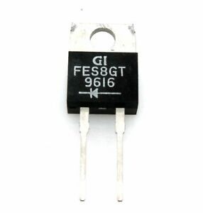 FES8GT 8A 400V 50ns TO220 2PİN Hızlı Diyot