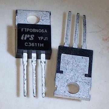 FTP08N06 120A 55V TO220 N-Channel MOSFET