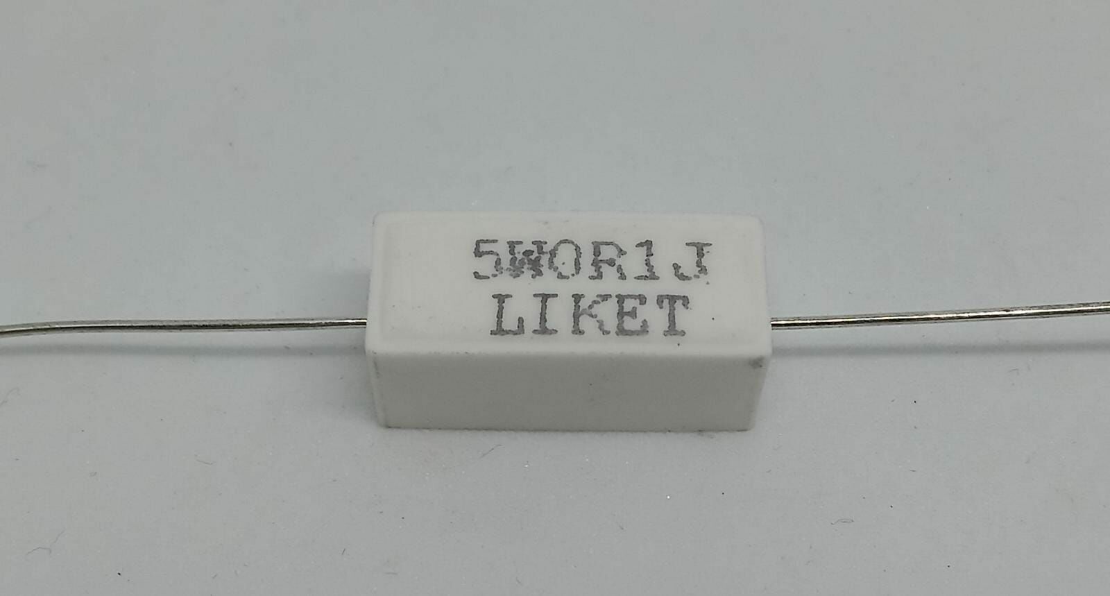 0R1 5W Taş Direnç Axial