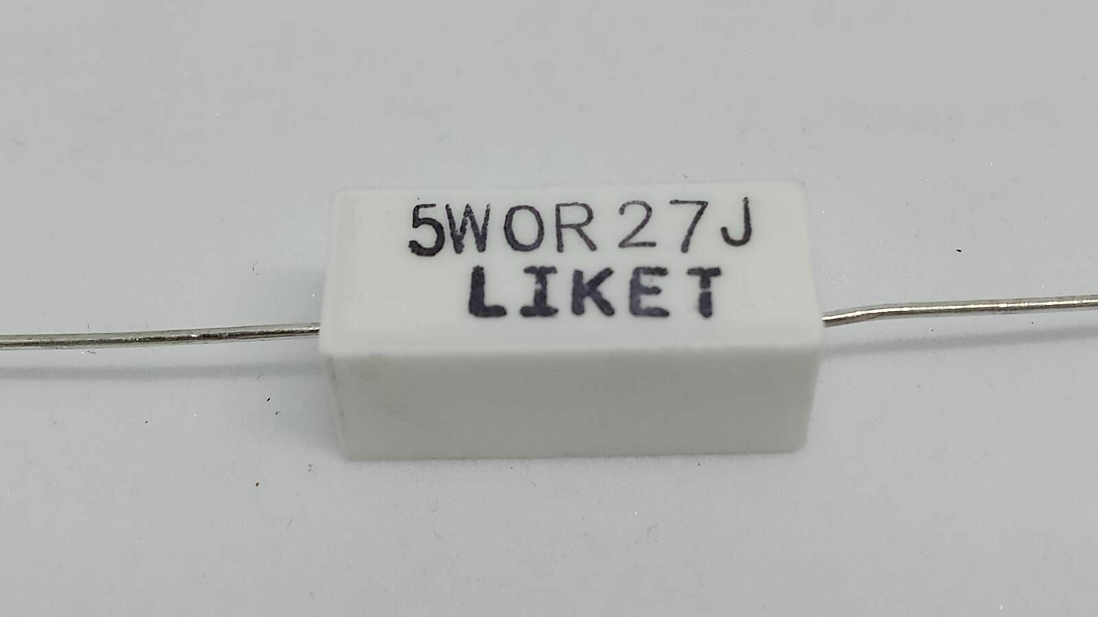 0R27 5W Taş Direnç Axial