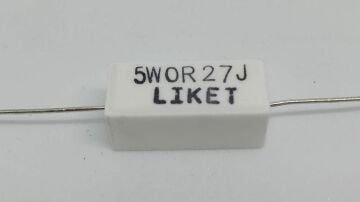 0R27 5W Taş Direnç Axial