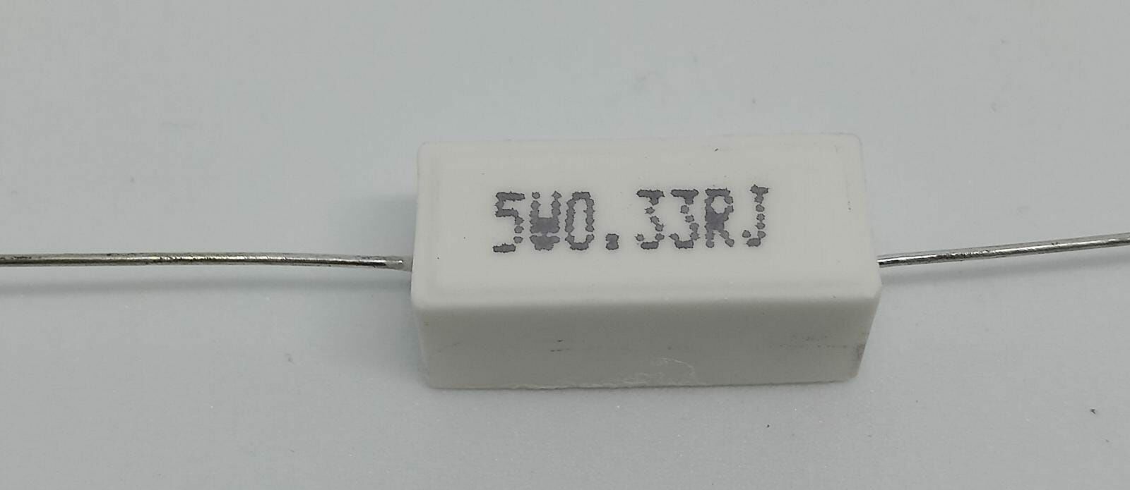 0R33 5W Taş Direnç Axial