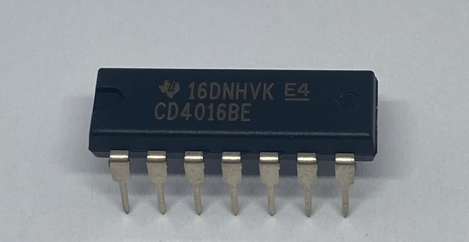 CD4016 DIP-16 Entegre