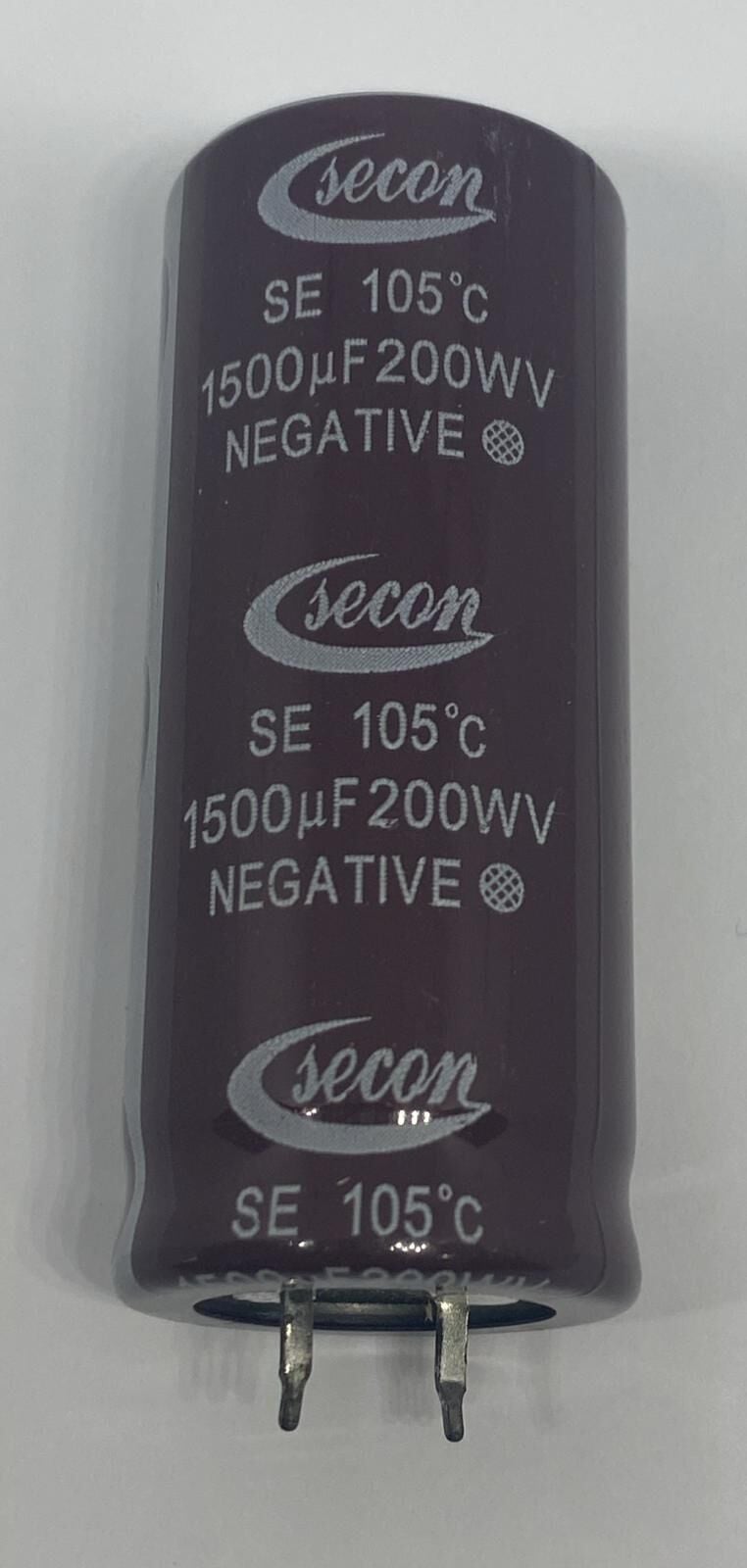 1500UF 200V 25X50 105' Snap Kondansatör